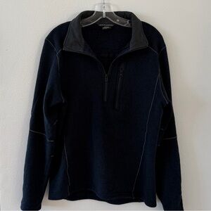 Kuhl Men's Dark Blue Zip-Up Sweater